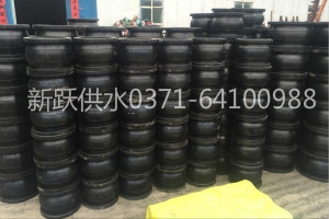 91入口耐酸堿橡膠接頭使用在（zài）新疆工程