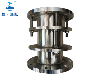 不（bú）鏽鋼雙法蘭限位伸縮器